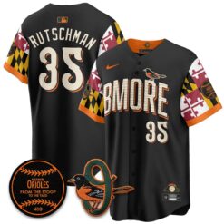 BAL x Maryland State Flag 2026 Vapor Jersey - All Stitched by Baltimore Orioles