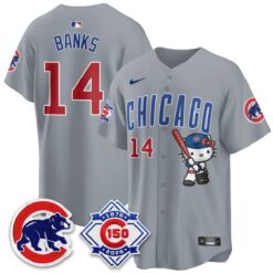 Chicago Cubs x Meow KT Vapor Premier Limited Jersey - All Stitched by Chicago Cubs