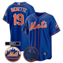 New York Mets 2026 Davey Johnson In Memoriam Vapor Limited Jersey - All Stitched by New York Mets