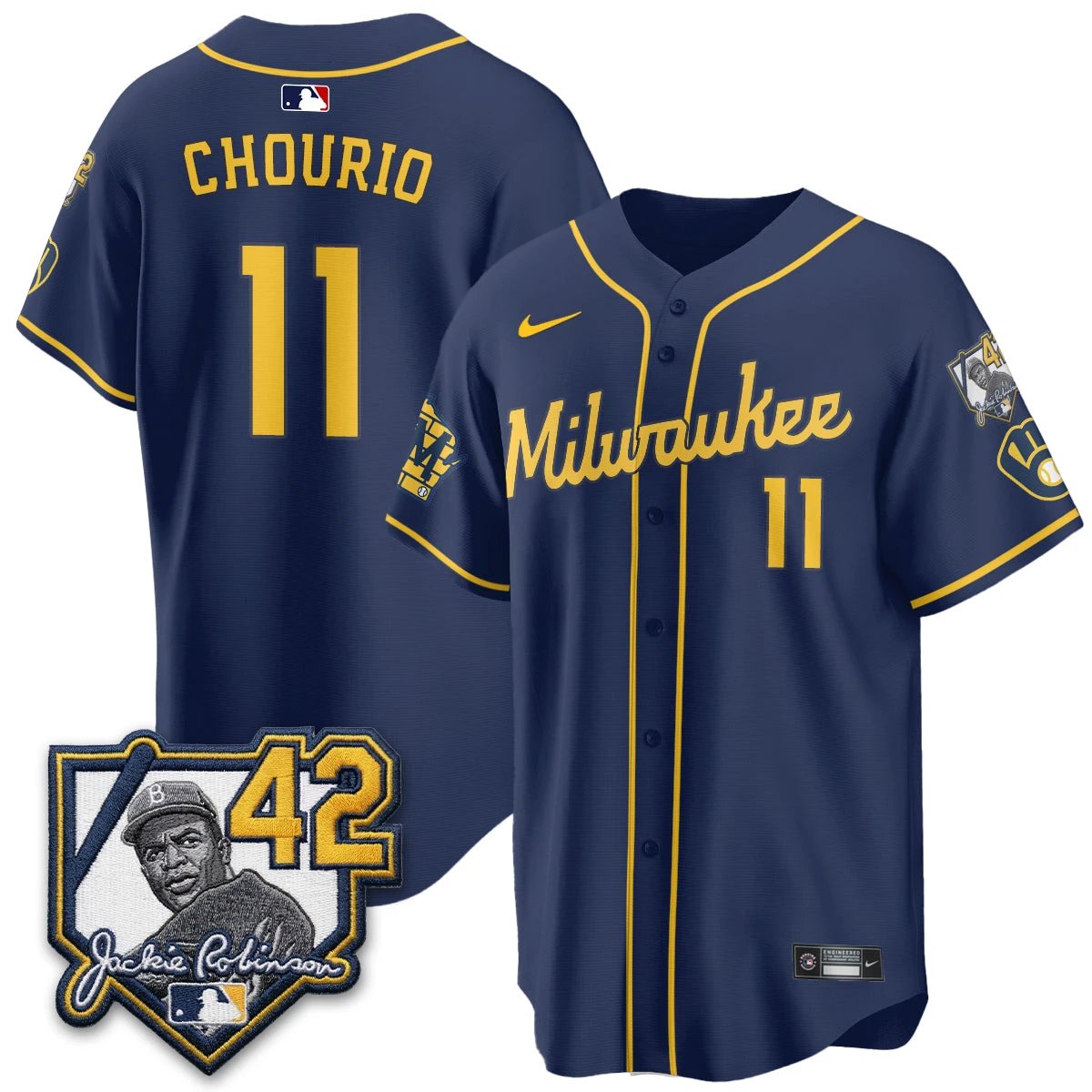 MIL 2026 New Era Vapor Limited Jersey - All Stitched by Milwaukee Brewers