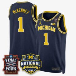Michigan Wolverines 2026 NCAA Basketball Champions Limited Jersey - All Stitched by Michigan Wolverines