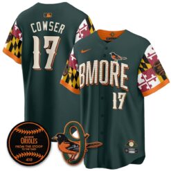 BAL x Maryland State Flag 2026 Vapor Jersey - All Stitched by Baltimore Orioles