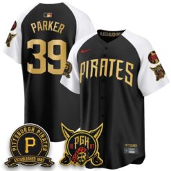 Pittsburgh Pirates Vapor Limited Jersey - Cobra & Est 1887 Patch - All Stitched by Pittsburgh Pirates