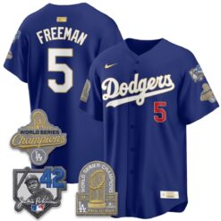 LAD 2026 Jackie Robinson New Era Vapor Limited Jersey - All Stitched by Los Angeles Dodgers