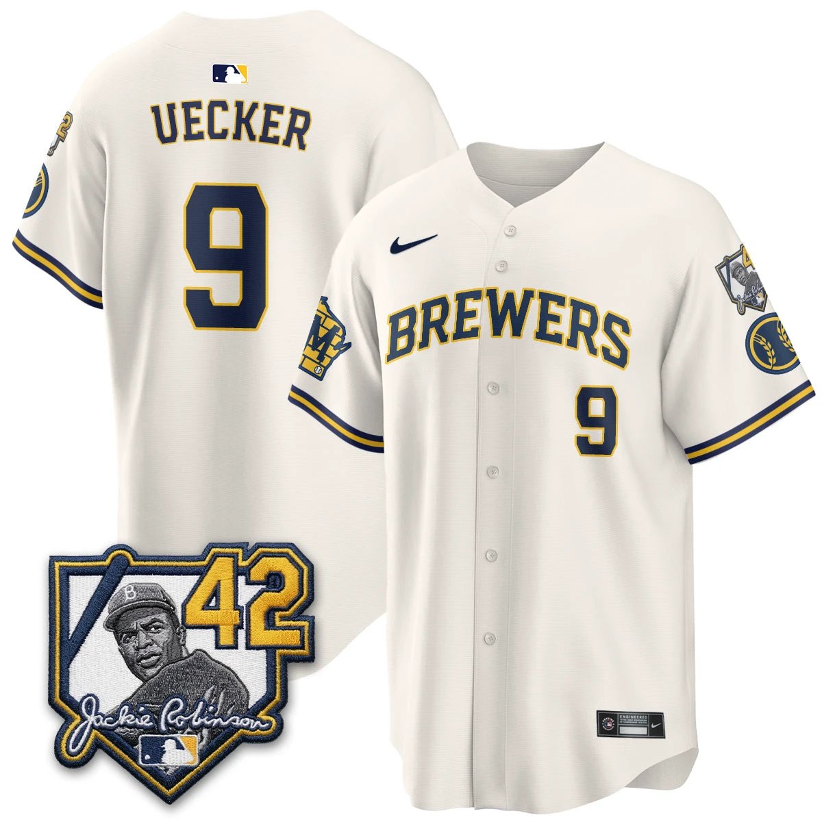 MIL 2026 New Era Vapor Limited Jersey - All Stitched by Milwaukee Brewers