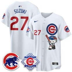 Chicago Cubs x Meow KT Vapor Premier Limited Jersey - All Stitched by Chicago Cubs