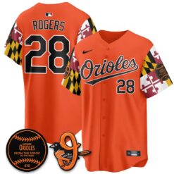 BAL 2026 x Maryland State Flag Vapor Jersey - All Stitched V2 by Baltimore Orioles