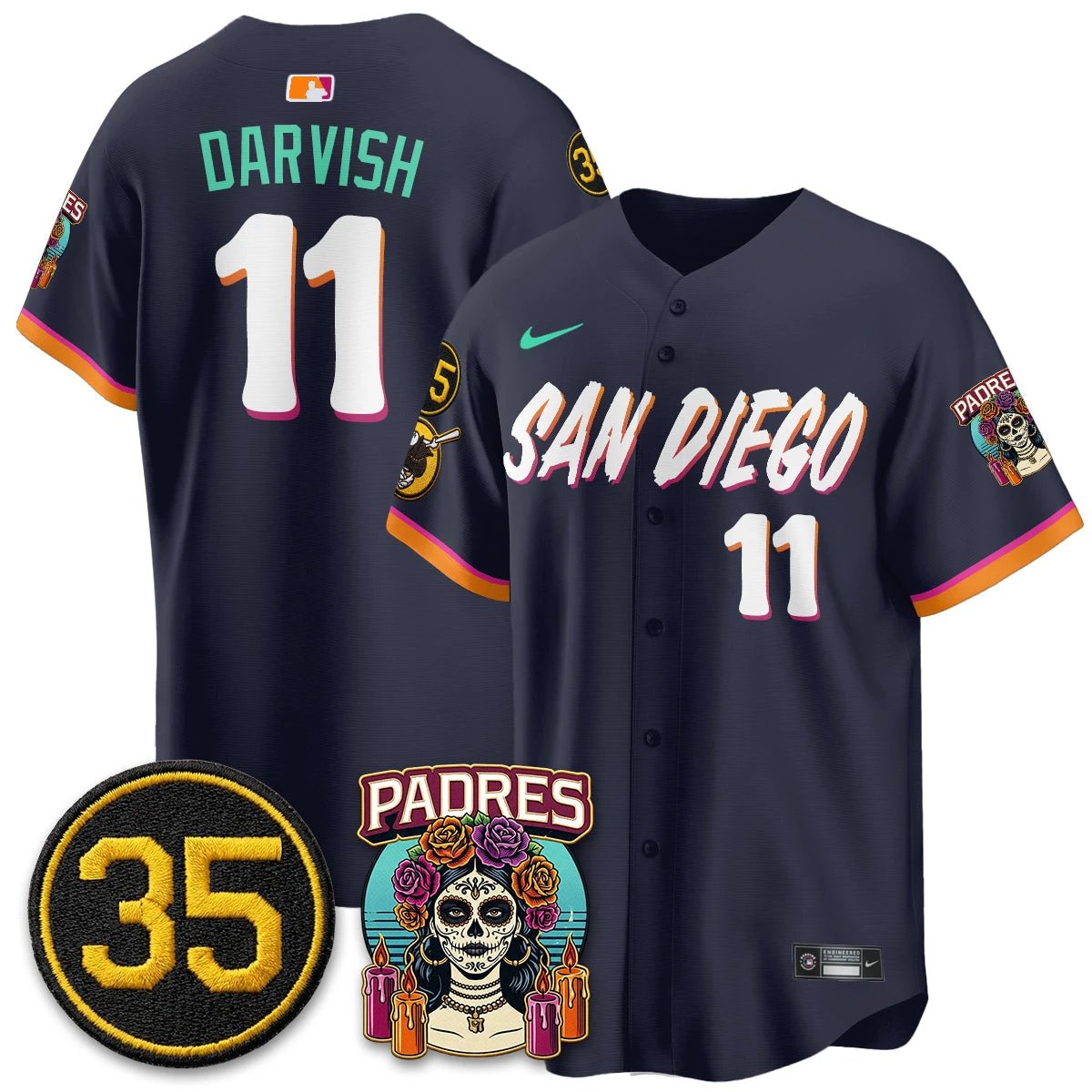 San Diego Padres 2026 City Connect - Remembering Randy Jones Vapor Limited Jersey - All Stitched by San Diego Padres