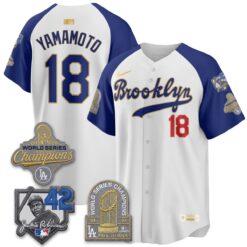 LAD 2026 Brooklyn Jackie Robinson Limited Jersey - All Stitched by Los Angeles Dodgers