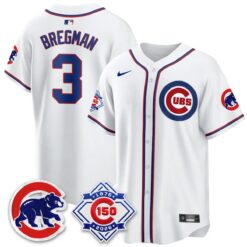 Chicago Cubs 150th Anniversary Black Out Style Vapor Premier Limited Jersey - All Stitched by Chicago Cubs