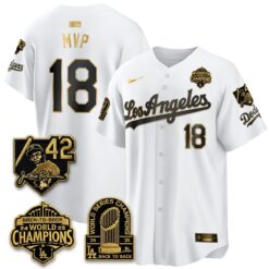 Los Angeles Dodgers 2026 New Era Gold Collection Vapor Limited Jersey - B2B Champs - All Stitched by Los Angeles Dodgers
