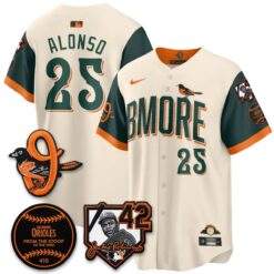 Baltimore Orioles 2026 Jackie Robinson Day Vapor Limited Jersey - All Stitched by Baltimore Orioles