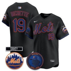 New York Mets 2026 Davey Johnson In Memoriam Vapor Limited Jersey - All Stitched by New York Mets