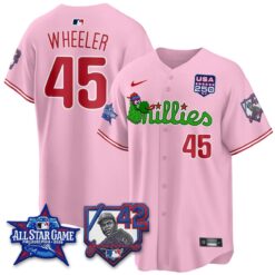 Philadelphia Phillies Phanatic 2026 New Era & 250th USA Vapor Limited Jersey - All Star Game - All Stitched by Philadelphia Phillies
