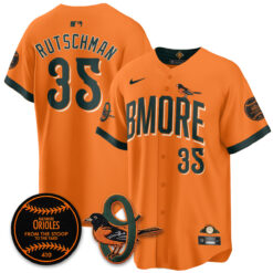 Baltimore Orioles 2026 City Connect Vapor Premier Limited Jersey - All Stitched - V3 by Baltimore Orioles