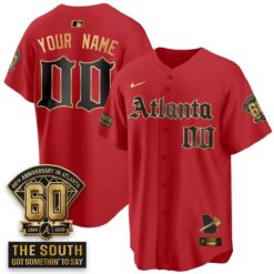 ATL 2026 Gothic Edition Vapor Limited Custom Jersey - All Stitched V2 by Atlanta Braves