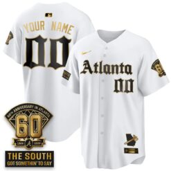 ATL 2026 Gothic Edition Vapor Limited Custom Jersey - All Stitched V2 by Atlanta Braves