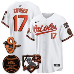 Baltimore Orioles 2026 Jackie Robinson Day Vapor Limited Jersey - All Stitched by Baltimore Orioles