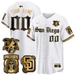 SD 2026 City Connect x Tony Gwynn Patch Vapor Premier Limited Custom Jersey - All Stitched - V2 by San Diego Padres