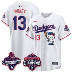 LAD x Hello Kitty Night 2026 Vapor Jersey - All Stitched by Los Angeles Dodgers