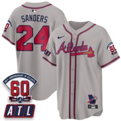 ATL 2026 60th Anniversary Vapor Limited Jersey - All Stitched by Atlanta Braves