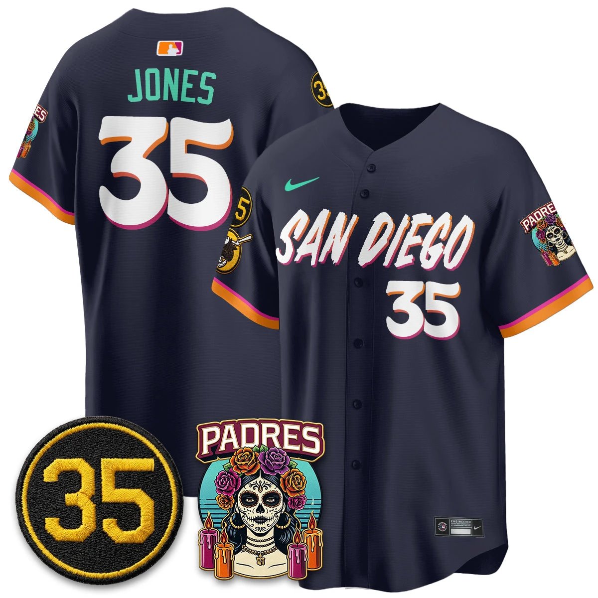 San Diego Padres 2026 City Connect - Remembering Randy Jones Vapor Limited Jersey - All Stitched by San Diego Padres
