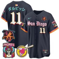 SD 2026 City Connect x Tony Gwynn Patch Vapor Premier Limited Jersey - All Stitched by San Diego Padres