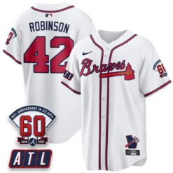 ATL 2026 60th Anniversary Vapor City Connect Limited Jersey - All Stitched by Atlanta Braves