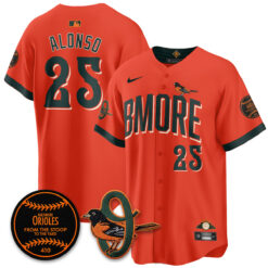 Baltimore Orioles 2026 City Connect Vapor Premier Limited Jersey - All Stitched - V3 by Baltimore Orioles