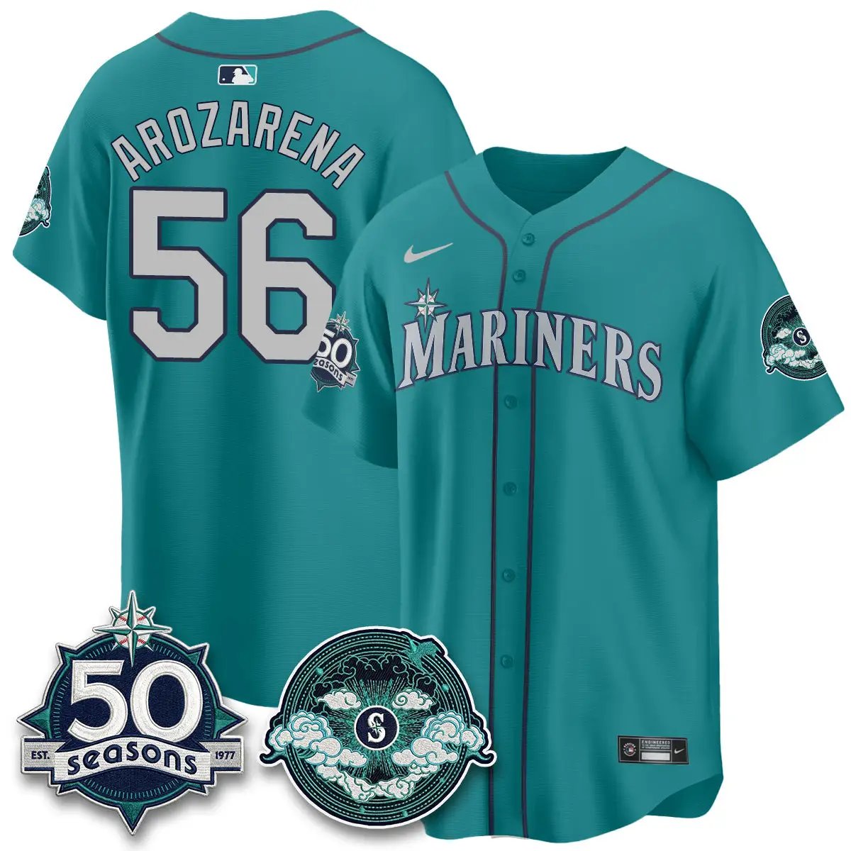SEA x FW Night Limited Jersey - All Stitched by Seattle Mariners