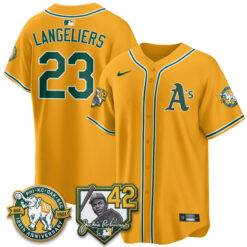 Oakland Athletics 2026 Jackie Robinson Day - Celebrating 125 Years Limited Vapor Jersey - All Stitched by Oakland Athletics