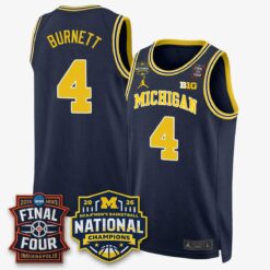 Michigan Wolverines 2026 NCAA Basketball Champions Limited Jersey - All Stitched by Michigan Wolverines