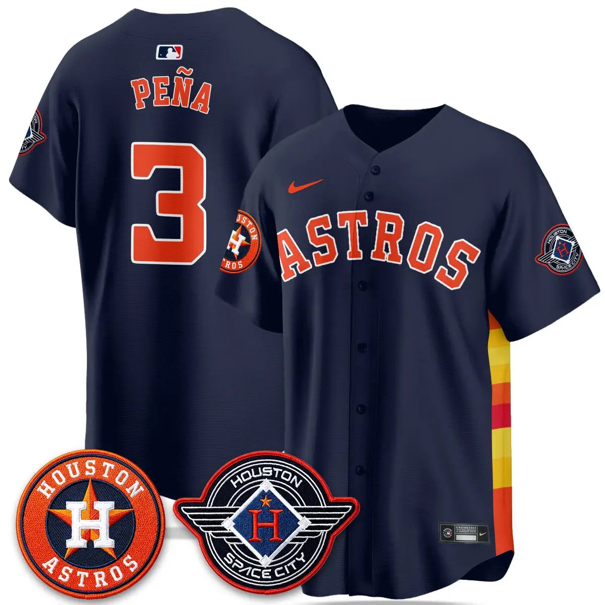 HOU 2026 Space City Vapor Limited Jersey - All Stitched by Houston Astros