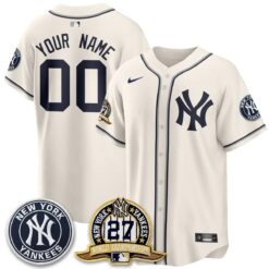New York Yankees 2026 Black Out Style Vapor Limited Custom Jersey - All Stitched by New York Yankees