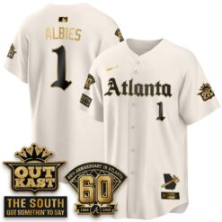 Atlanta Braves 2026 Gothic Edition Vapor Limited Jersey - All Stitched by Atlanta Braves