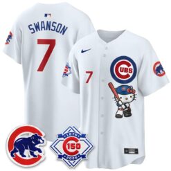 Chicago Cubs x Meow KT Vapor Premier Limited Jersey - All Stitched by Chicago Cubs