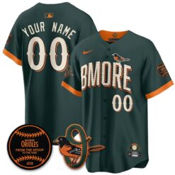 Baltimore Orioles 2026 City Connect Vapor Premier Limited Custom Jersey - All Stitched - V3 by Baltimore Orioles