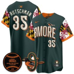 BAL x Maryland State Flag 2026 Vapor Jersey - All Stitched by Baltimore Orioles
