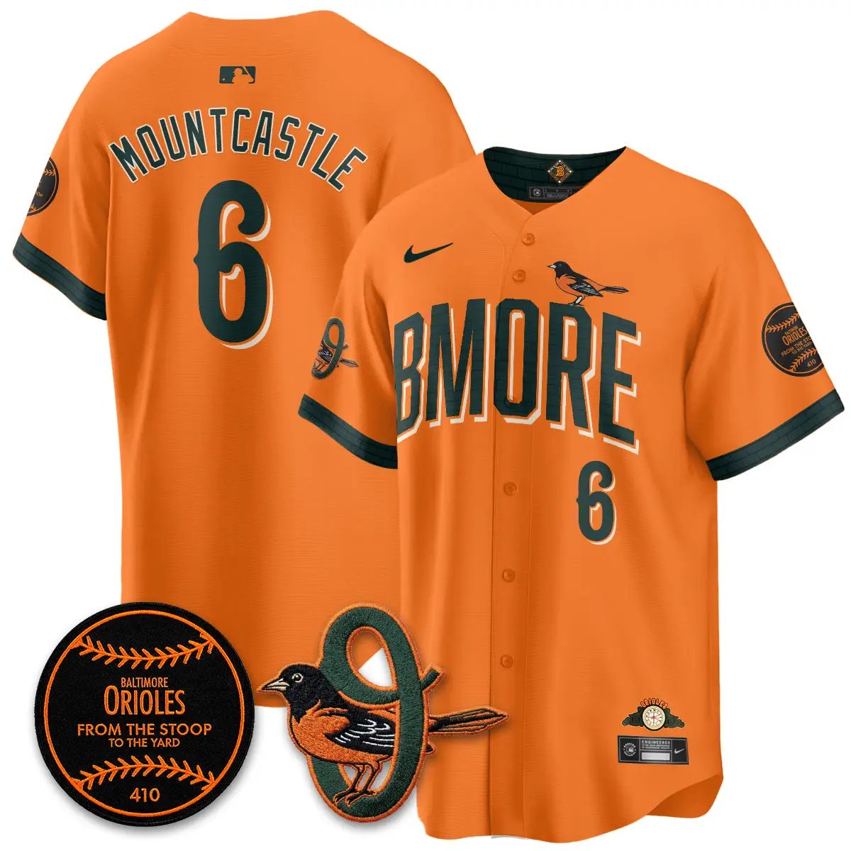 Baltimore Orioles 2026 City Connect Vapor Premier Limited Jersey - All Stitched - V3 by Baltimore Orioles