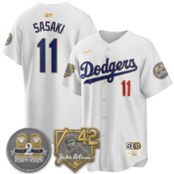 Los Angeles Dodgers - 2026 Jackie Robinson Day Vapor Limited Jersey - All Stitched by Los Angeles Dodgers