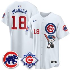 Chicago Cubs x Meow KT Vapor Premier Limited Jersey - All Stitched by Chicago Cubs
