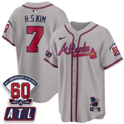 ATL 2026 60th Anniversary Vapor City Connect Limited Jersey - All Stitched by Atlanta Braves