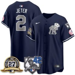 New York Yankees 2026 Jackie Robinson Day Vapor Limited Gold Edition Jersey - All Stitched - V2 by New York Yankees