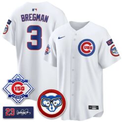 CHC 150th Anniversary Holy Cow Vapor Premier Royal Limited Jersey - All Stitched by Chicago Cubs
