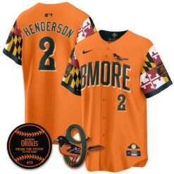 BAL x Maryland State Flag 2026 Vapor Jersey - All Stitched by Baltimore Orioles
