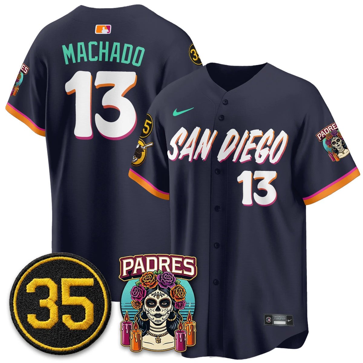 San Diego Padres 2026 City Connect - Remembering Randy Jones Vapor Limited Jersey - All Stitched by San Diego Padres