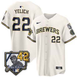 MIL 2026 New Era Vapor Limited Jersey - All Stitched by Milwaukee Brewers