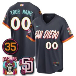 SD 2026 City Connect Vapor Limited Custom Jersey - All Stitched V3 by San Diego Padres