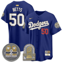 LAD Vapor Limited Jersey - Back to Back Champion - All Stitched by Los Angeles Dodgers