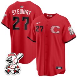 Cincinnati Reds 2026 City Connect Limited Vapor Jersey - All Stitched by Cincinnati Reds